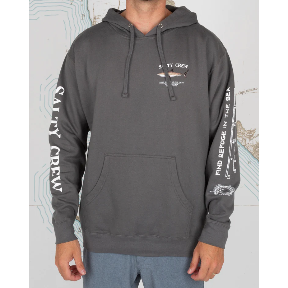 SALTY CREW MENS BRUCE HOOD FLEECE