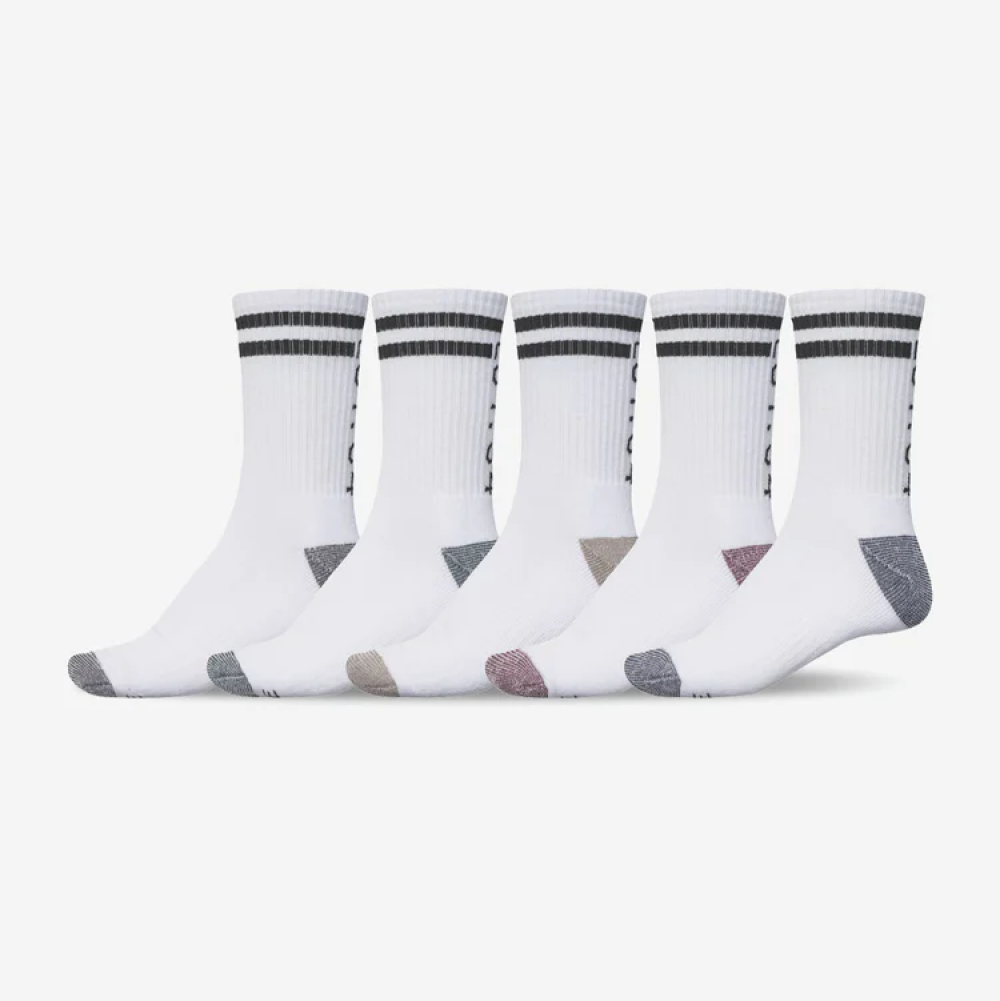 GLOBE UNISEX CARTER CREW SOCKS 5PK