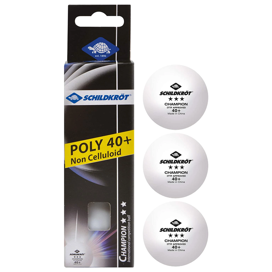 DONIC CHAMPION 3 STAR POLY BALL