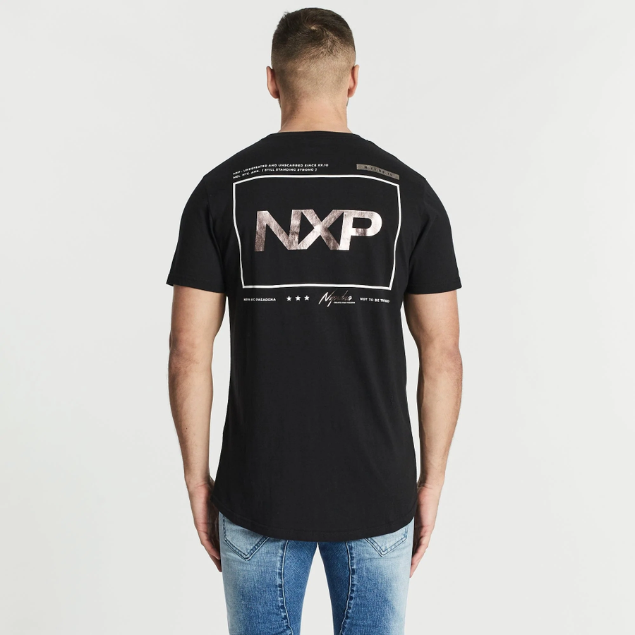 NENA & PASADENA MENS COMEBACK SCOOP BACK TEE