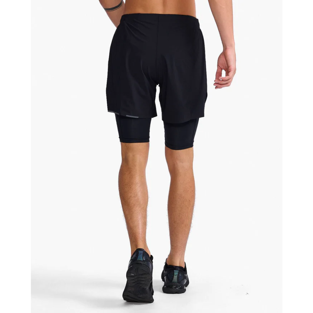 2XU MENS LIGHT SPEED 7IN COVER SHORT