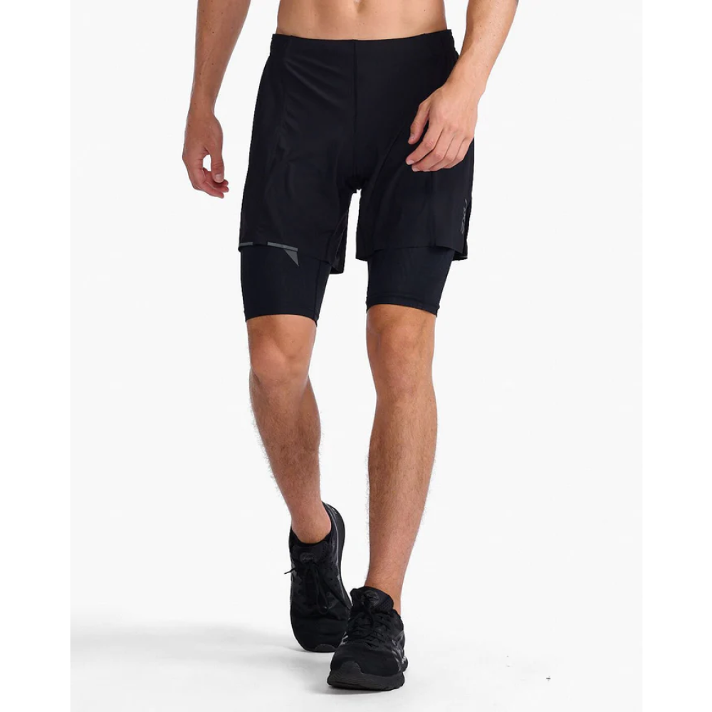 2XU MENS LIGHT SPEED 7IN COVER SHORT