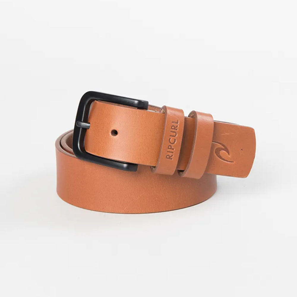 RIP CURL MENS CUT DOWN LEATHER BELT