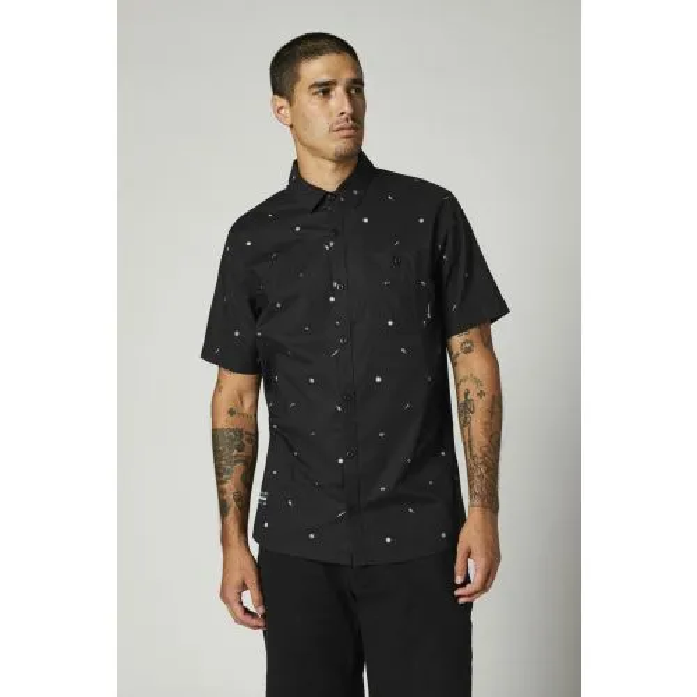 FOX MENS DECRYPTED SS WOVEN
