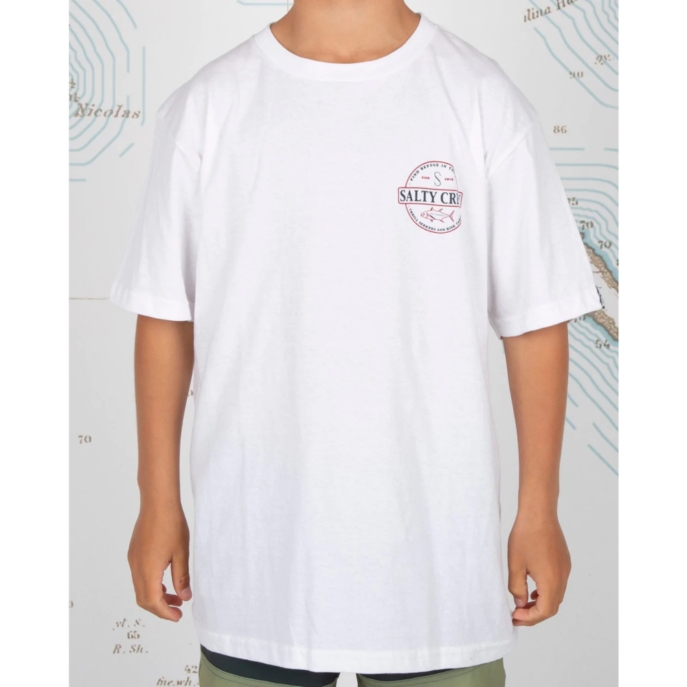 SALTY CREW YTH DEEP SEA S/S TEE