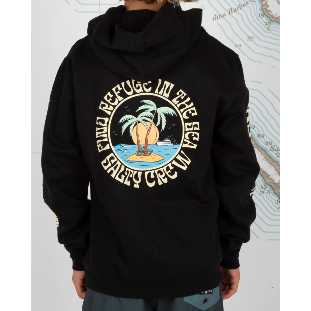 SALTY CREW YTH DOS PALMS FLEECE