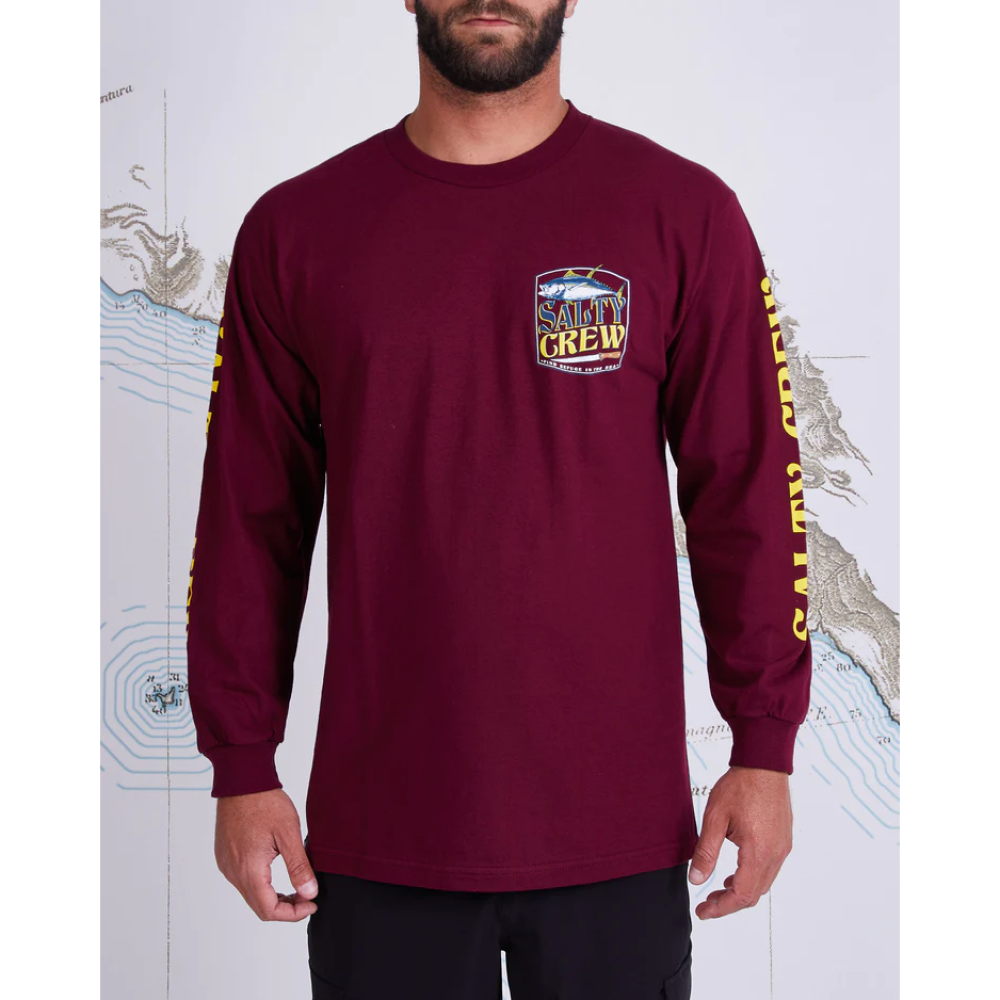 SALTY CREW MENS FILET STANDARD L/S TEE