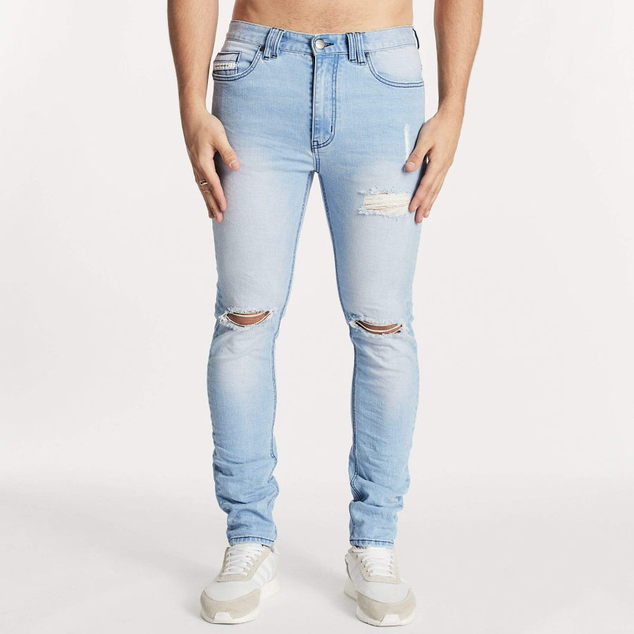 NENA & PASADENA MENS FLYNN SKINNY FIT JEAN