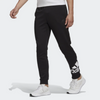 ADIDAS MENS ESSENTIALS FRENCH TERRY TAPERED CUFF LOGO PANTS