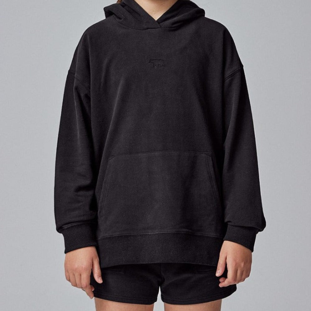 RUNNING BARE YTH HAIR TOSS HOODIE