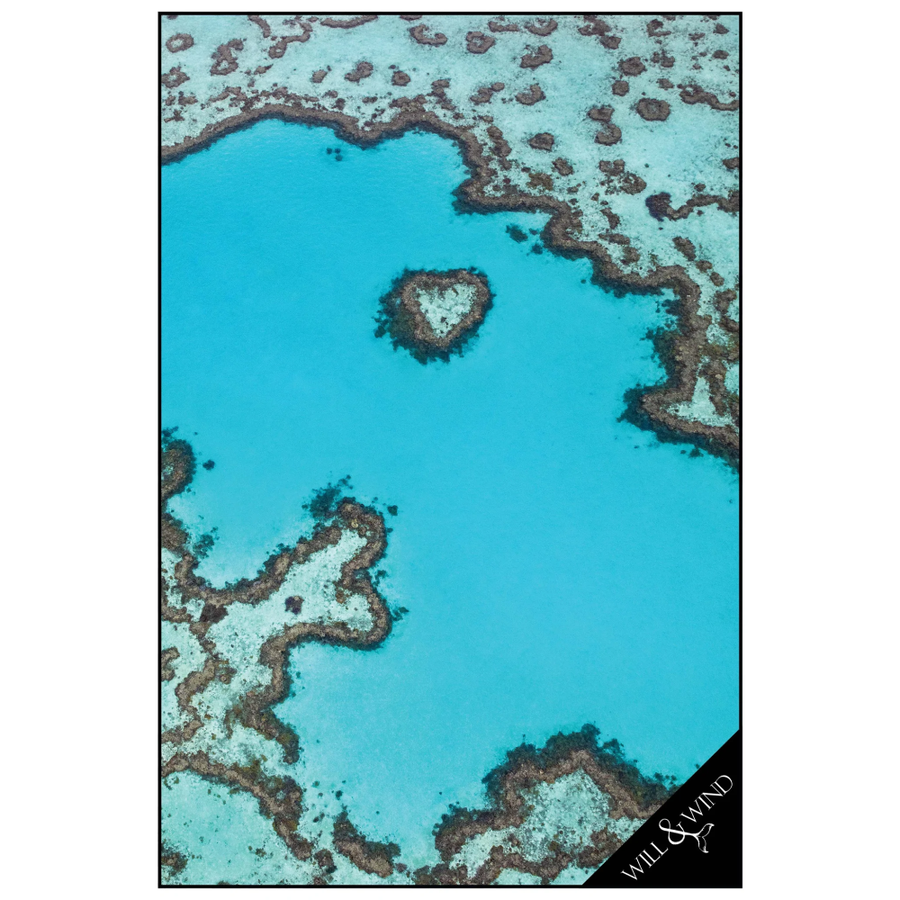 WILL & WIND HEART REEF MULTI TOWEL