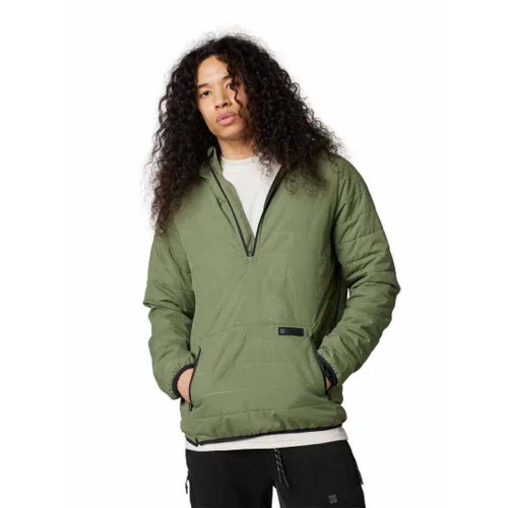 FOX MENS HOWELL HOODED PUFFY ANORAK