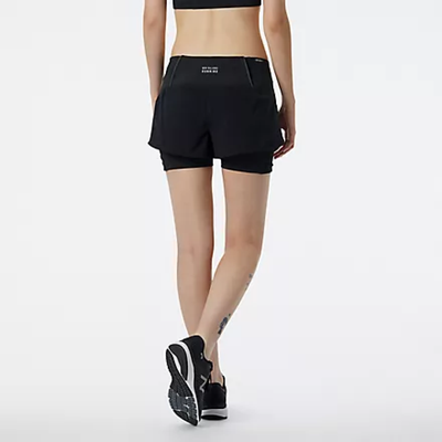 NEW BALANCE WMNS IMPACT RUN 2IN1 SHORT