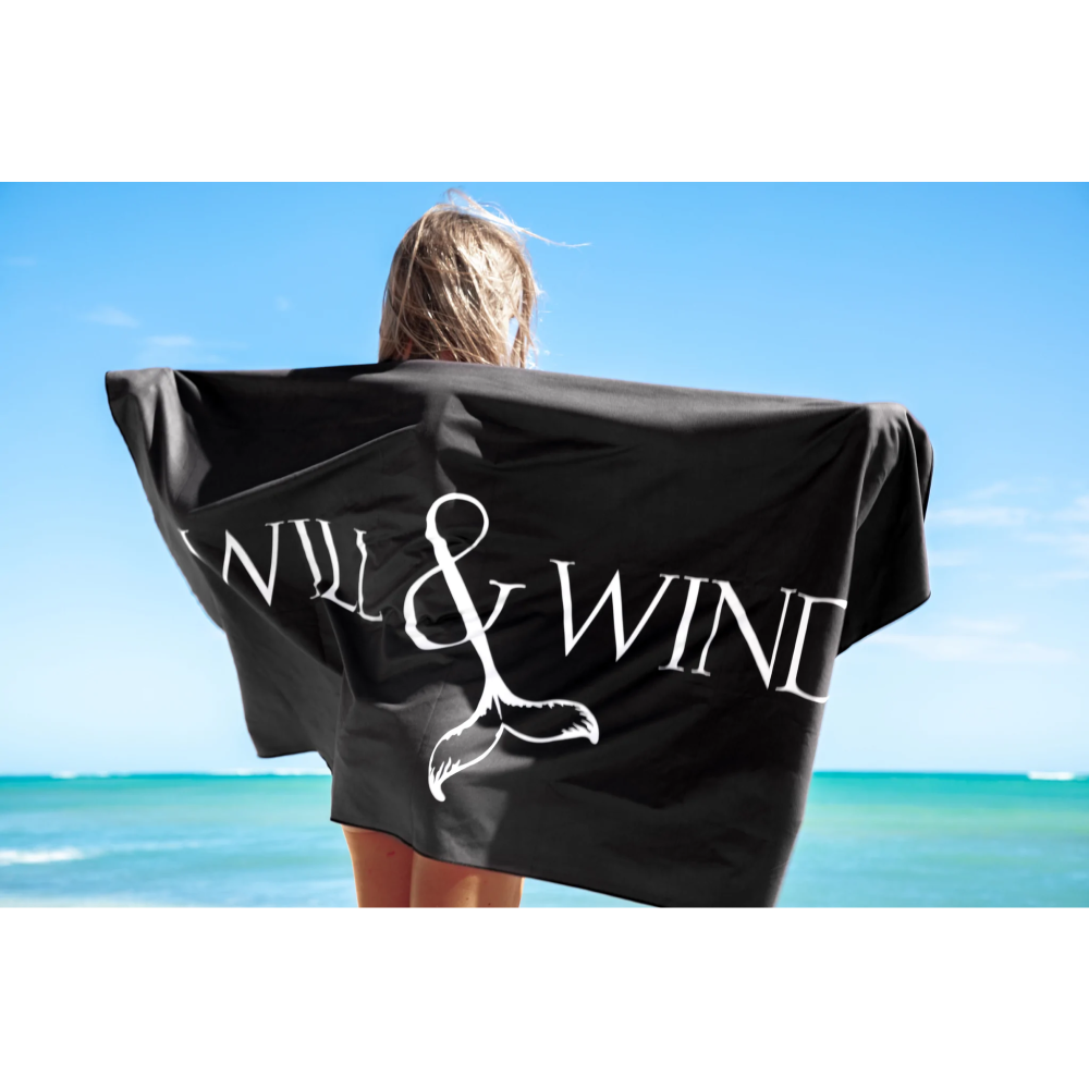 WILL & WIND MANTA RAY TRAVEL TOWEL