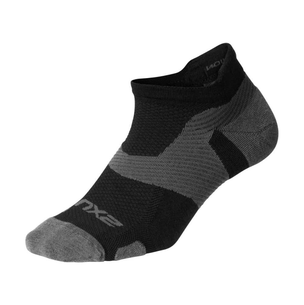 2XU UNISEX VECTR MERINO LIGHT CUSHION NO SHOW SOCKS