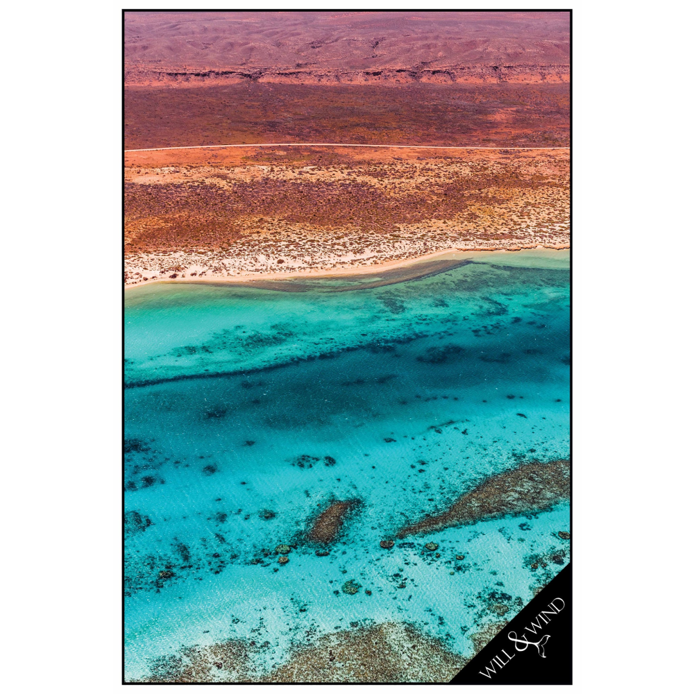 WILL & WIND NINGALOO FROM ABOVE MULTI TOWEL