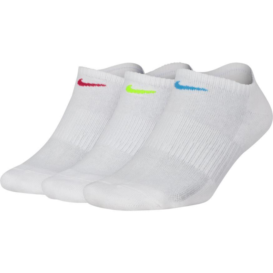 NIKE WMNS EVERYDAY CUSHION NO SHOW SOCKS 3PK