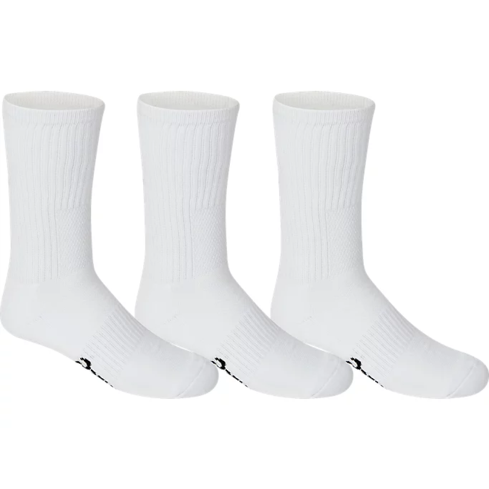 ASICS UNISEX PACE CREW SOCKS 3PK