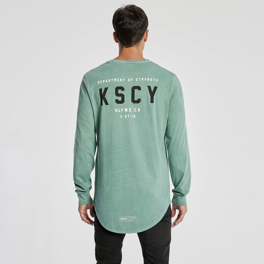 KISS CHACEY MENS PETITION DUAL CURVED L/S TEE