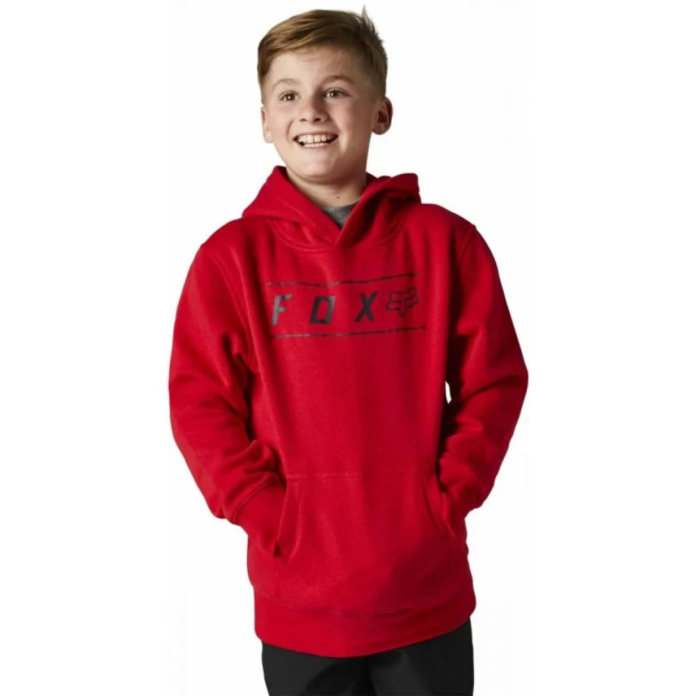 FOX YTH PINNACLE PULLOVER FLEECE