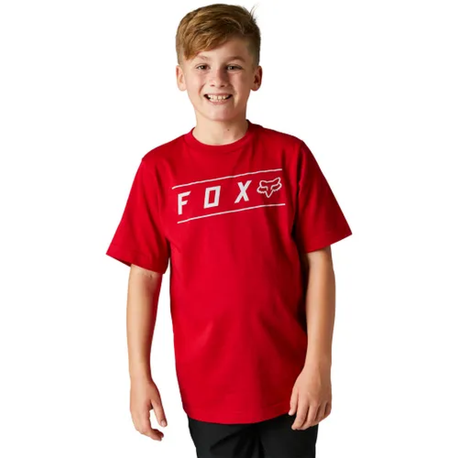 FOX YTH PINNACLE SS TEE