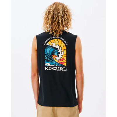 RIP CURL MENS RAYS AND HAZED MUSCLE