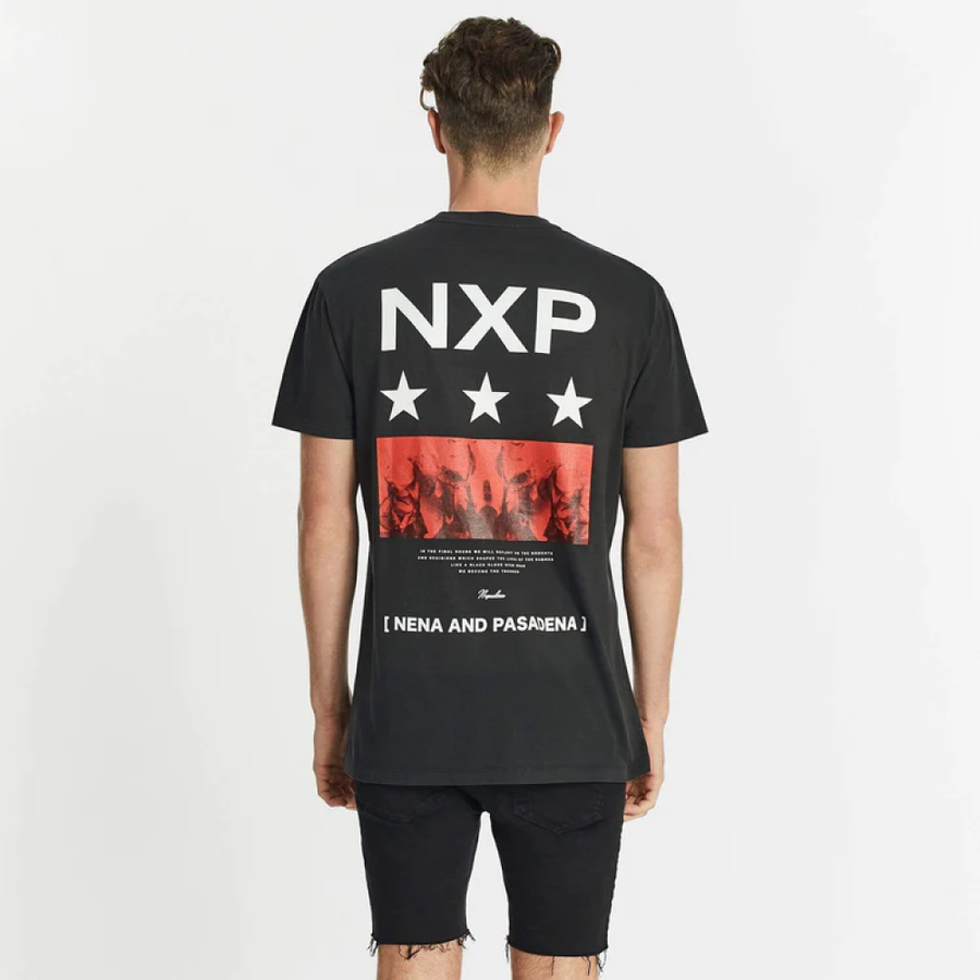NENA & PASADENA MENS REFLECTION RELAXED TEE