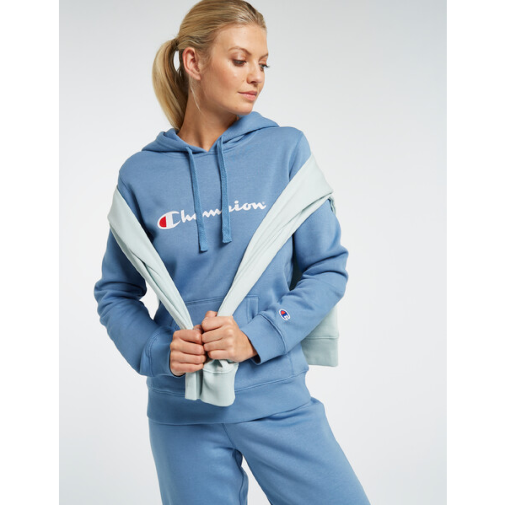 CHAMPION WMNS SCRIPT HOODIE