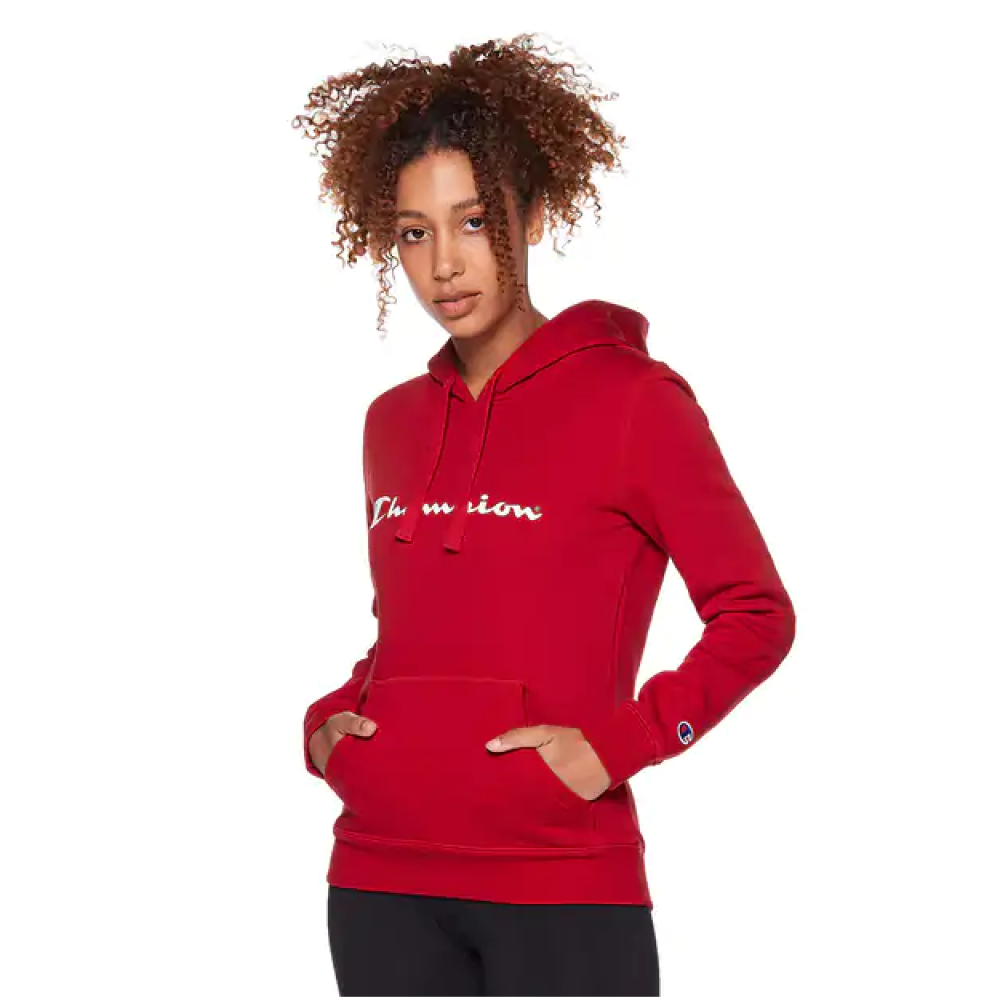 CHAMPION WMNS SCRIPT HOODIE