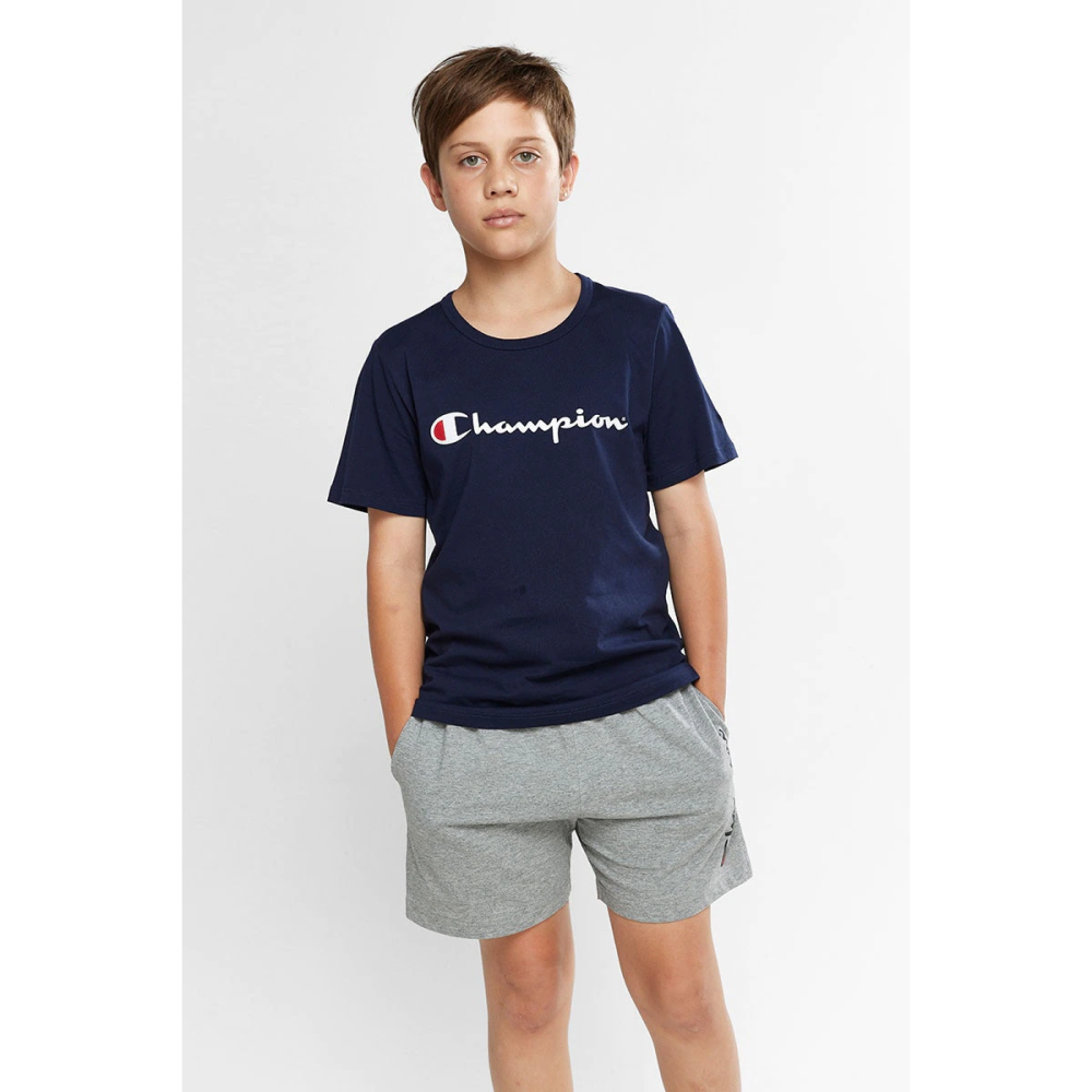 CHAMPION YTH SCRIPT S/S TEE