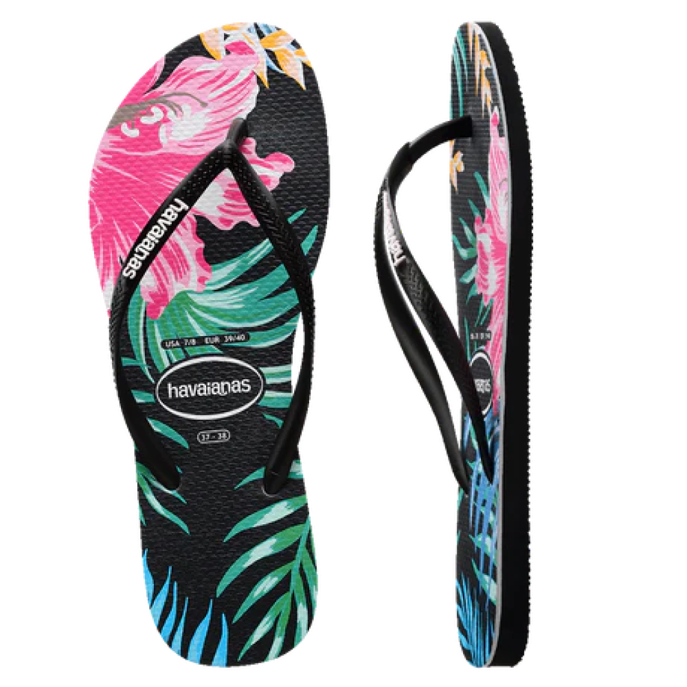HAVAIANAS WMNS SLIM FLORAL PALM