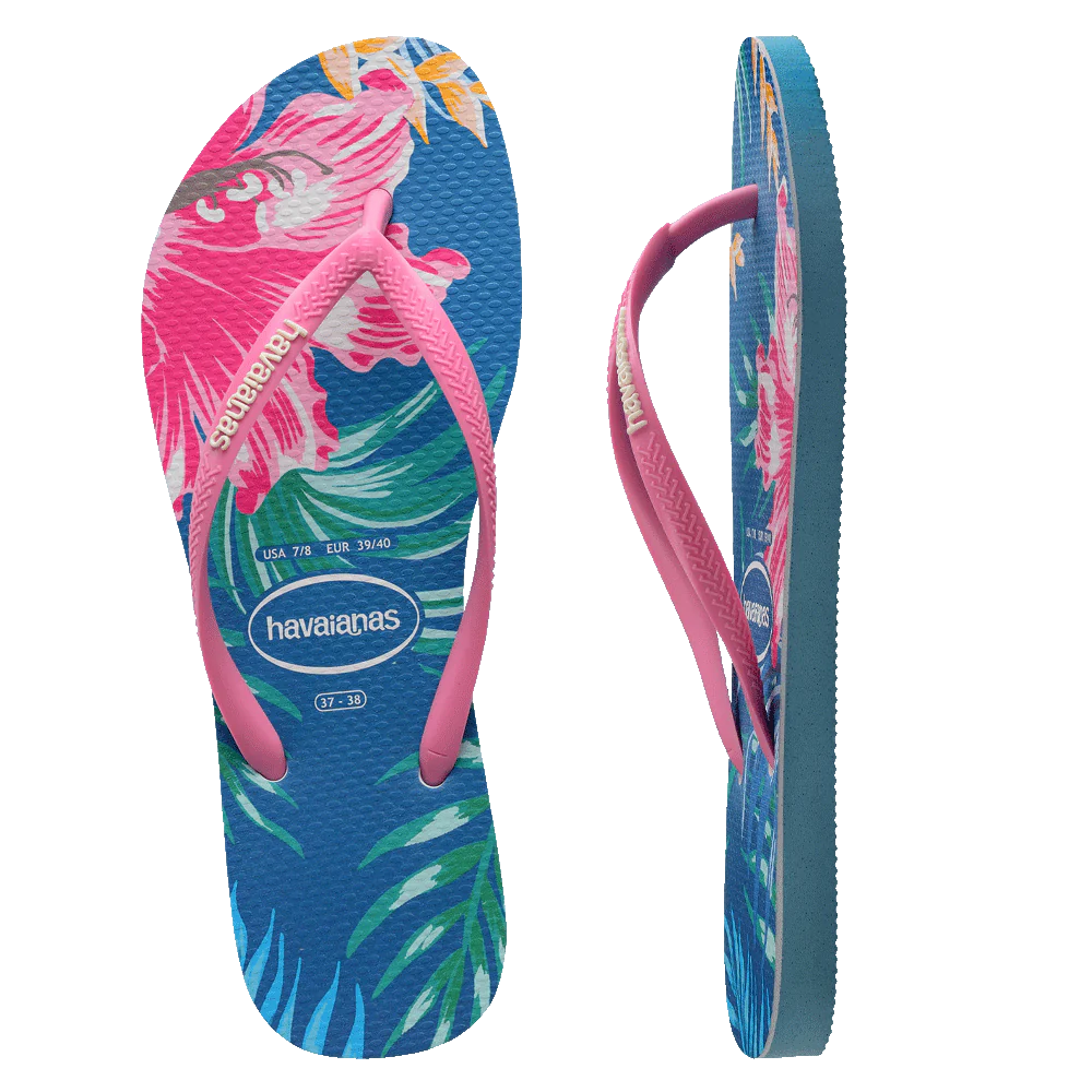 HAVAIANAS WMNS SLIM FLORAL PALM