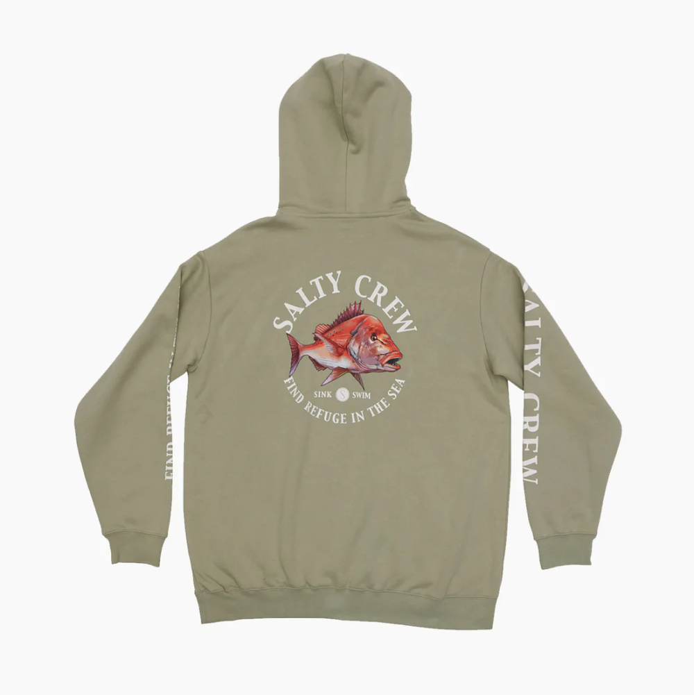 SALTY CREW MENS SNAP ATTACK HOOD