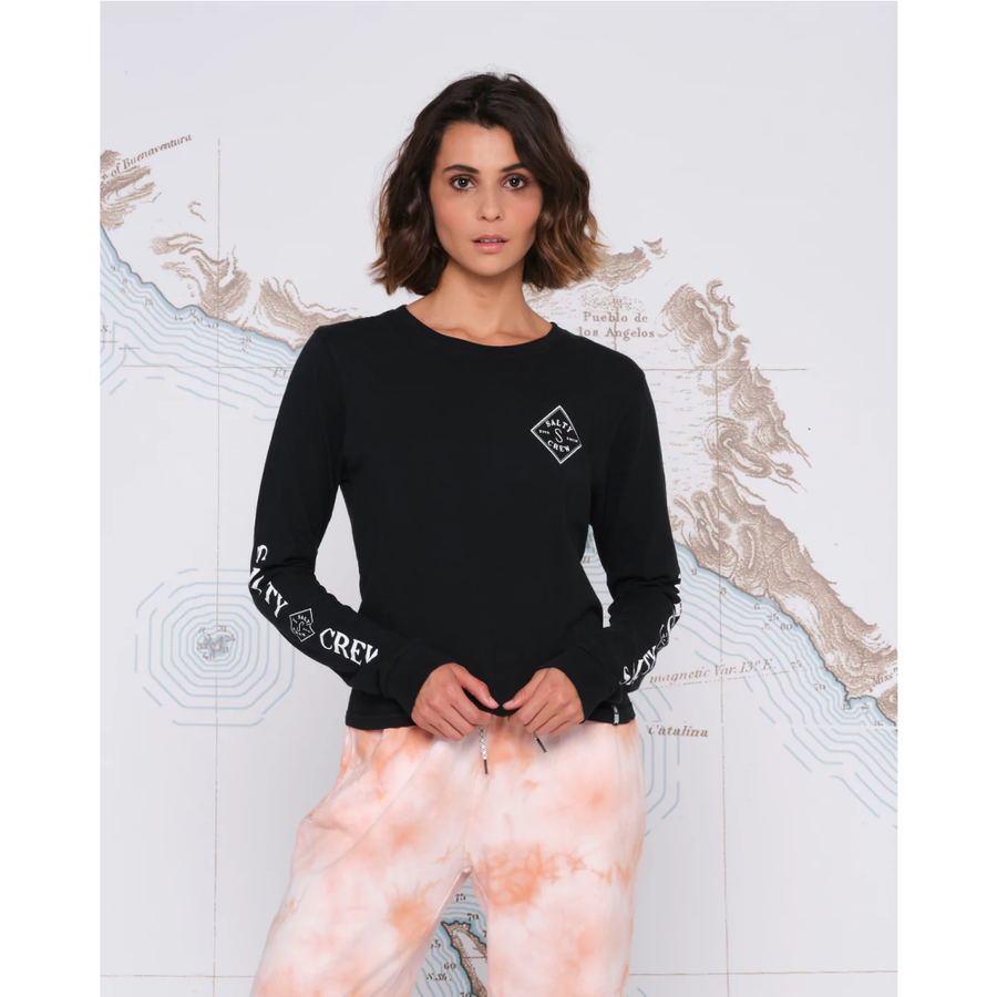 SALTY CREW WMNS TIPPET LONG SLEEVE SKIMMER TEE
