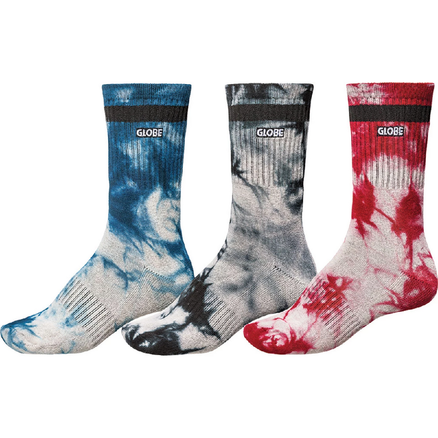 GLOBE MENS ALL TIED UP SOCKS 3PK