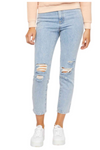 RUSTY WMNS HIGH RISE STRAIGHT JEAN